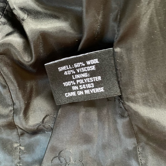 Guess Dark Gray Small Peacoat - Picture 5 of 7